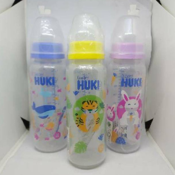 Terlaris Botol Susu Huki 250 ml BPA Free / Botol Huki 250 ml