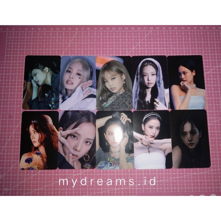 SIAP KIRIM [READY] PHOTOCARD BP TOUR JENNIE JISOO LISA ROSE POP UP STORE EXHIBITION BLACKPINK X FLIM