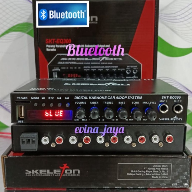 ¯ tR Parametrik equalizer SKELETON SKT-EQ300 bisa bluetooth terbaru c Murah ♥.
