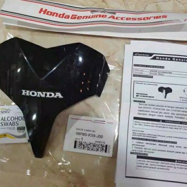➳ original honda VISOR vario 125 vario 150 tahun 2018 2019 2020 z Kemasan Baru Pasti Murah.