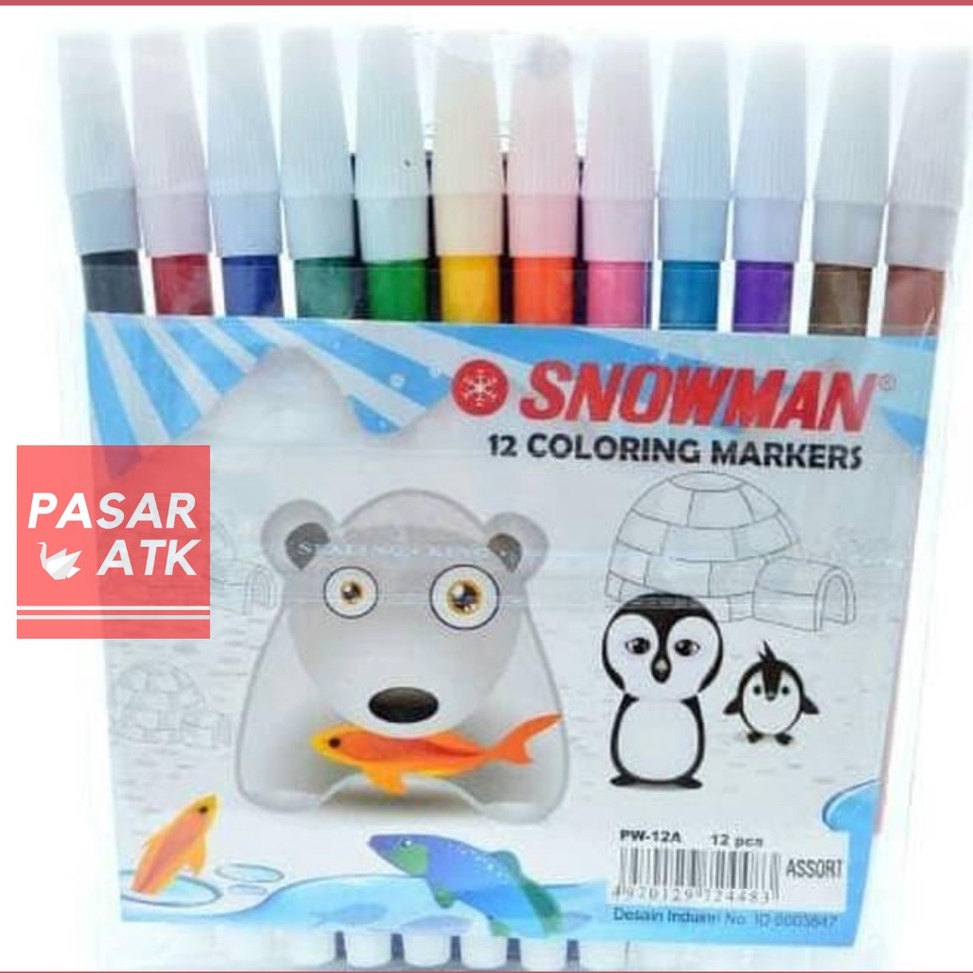 

Terbaru➡ DVJ88 Spidol SNOWMAN 12 Warna J54 ✪Terbatas
