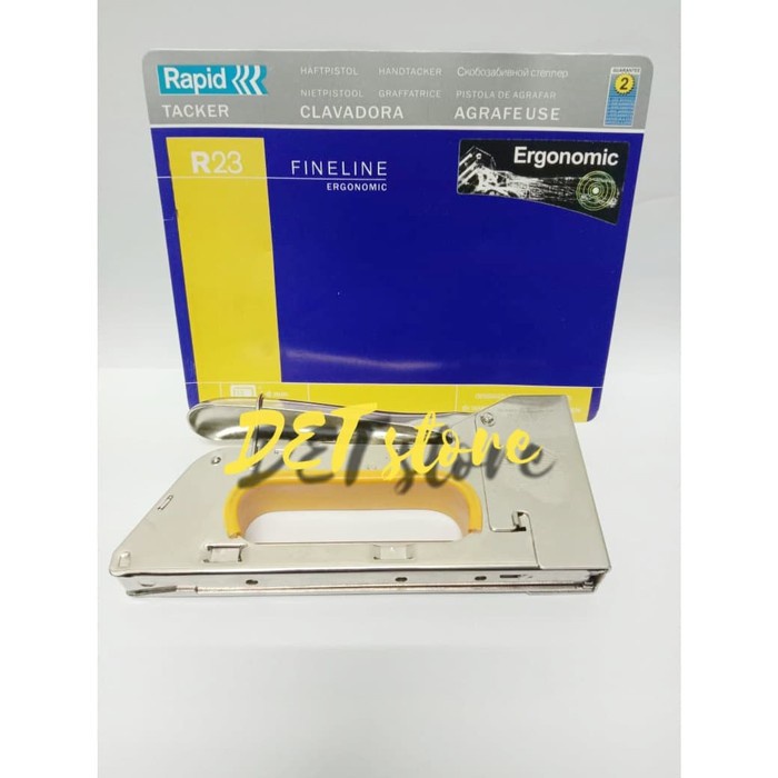 

Promo Staples Rapid R23 - Rapide Staples Gun/Stapler+gratis paku 1box