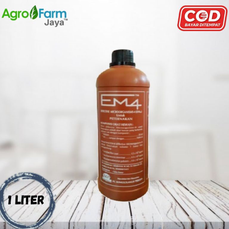 LANGSUNG ATC EM4 Peternakan untuk Ayam Bebek Sapi Puyuh EM 4 peternakan isi 1 liter