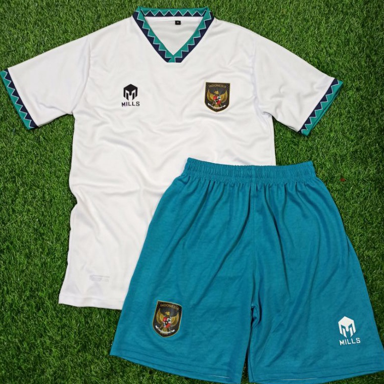 Chekout JERSEY TIMNAS INDONESIA TERBARU STELAN DEWASA BAJU BOLA FUTSAL MILS