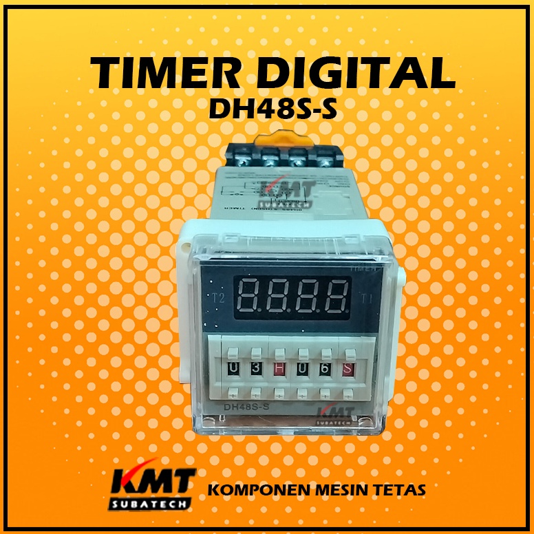 NEW STOCK Timer Digital DH48S-S untuk Mesin Tetas Telur Otomatis untuk Mesin Tetas Telur Ayam Bebek 