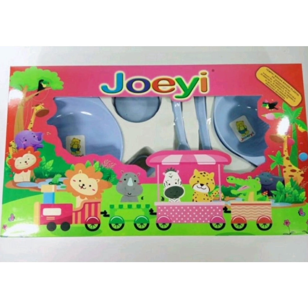 Terlaris Joeyi Ukuran BESAR | Set Alat Makan Bayi | Kado Lahiran Bayi Tempat makan Bayi