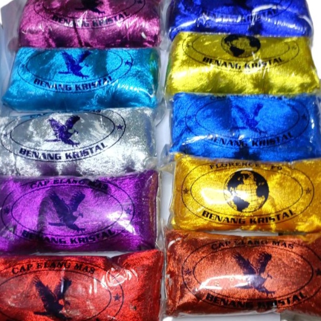 STOK TERBARU ALRAFAH - BENANG KRISTAL/ BENANG TENUN