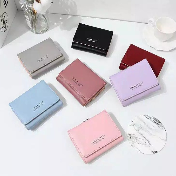 REKOMENDASI Dompet Wanita Import Dompet Mini KC179 Real Pict Dompet Lipat