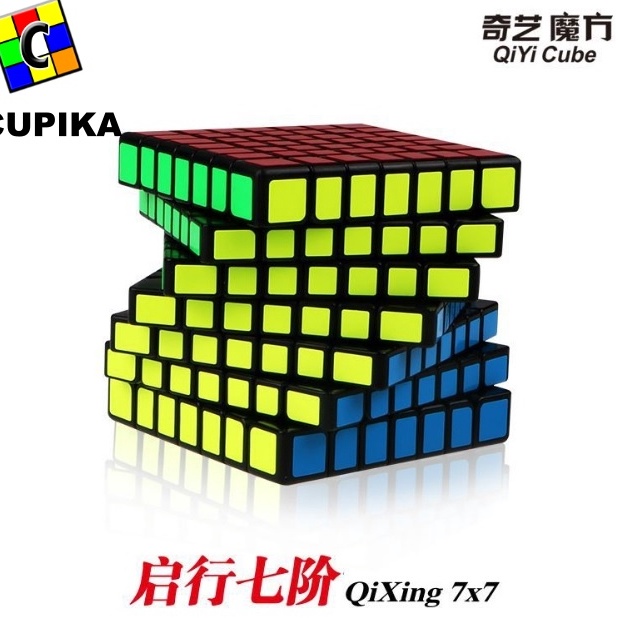↕ Rubik 7x7 QIYI 7x7 Speed blackbase b Special Edition ★★.