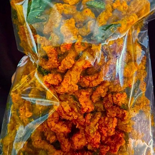 

➮➟✤ KERIPIK USUS PEDAS DAUN JERUK 500GR KHAS NGABRET Terlaris