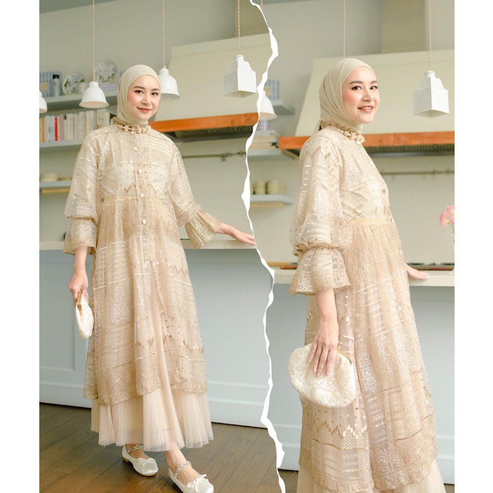 CodeV1h1G Haidee & Orin - Alaia Sriwijaya & Srikandi (Hanya OUTER/MIDI DRESS nya saja)