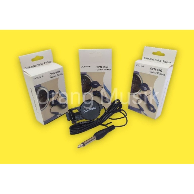 LANGSUNG ATC Spul Gitar Akustik Import - Pickup Gitar Akustik - Spul Jepit Gitar Akustik - Clip On J