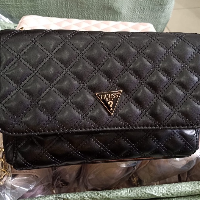 TERBAIK BIG SALE TAS WANITA  PREMIUM IMPORT GU3SS ILLANA QUILTED # 66852