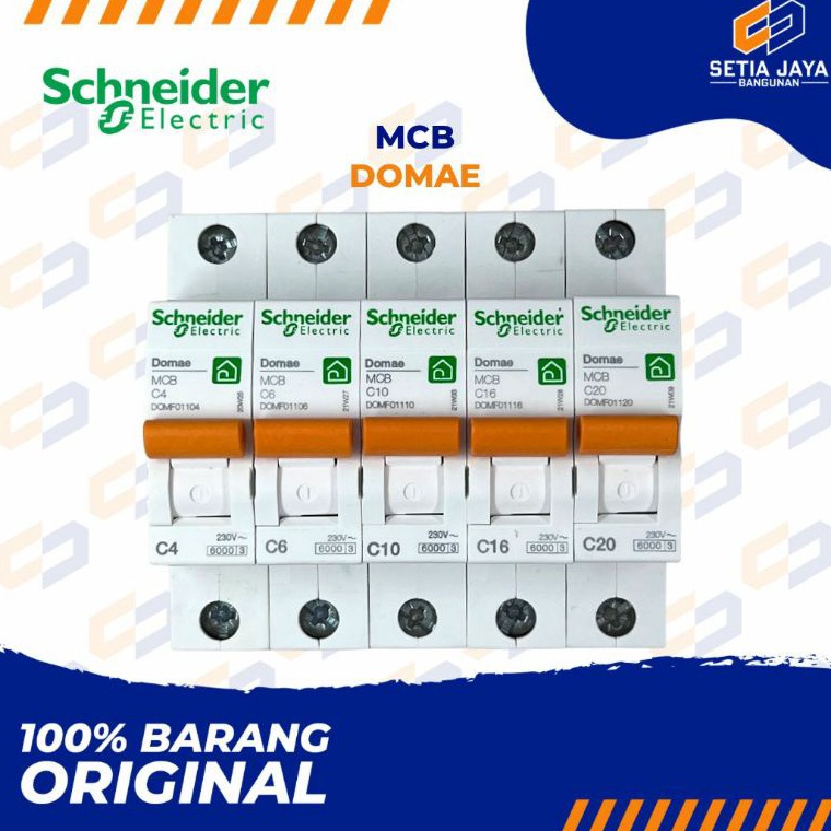 ➘ Mcb / Sekring Listrik Schneider 4 / 6 / 10 / 16 / 20 / A / Ampere r Special Edition ★★.