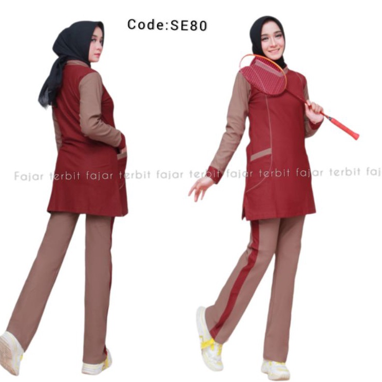✷Rpt COD setelan baju senam wanita dewasa baju olahraga wanita perempuan celana olahraga cewek bajpu