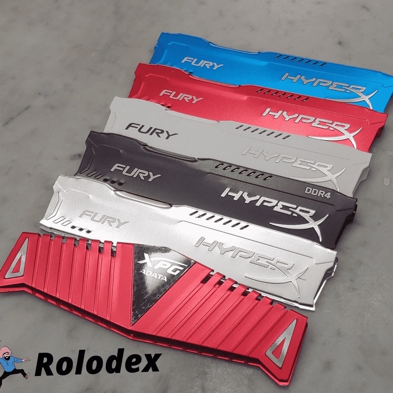 New Stock Heatsink RAM PC.