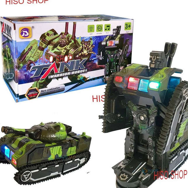 ➾❃❇ ID Tank Warrior Robot hijau / Mainan Tank Jadi Robot No.9901 Kirim Langsung