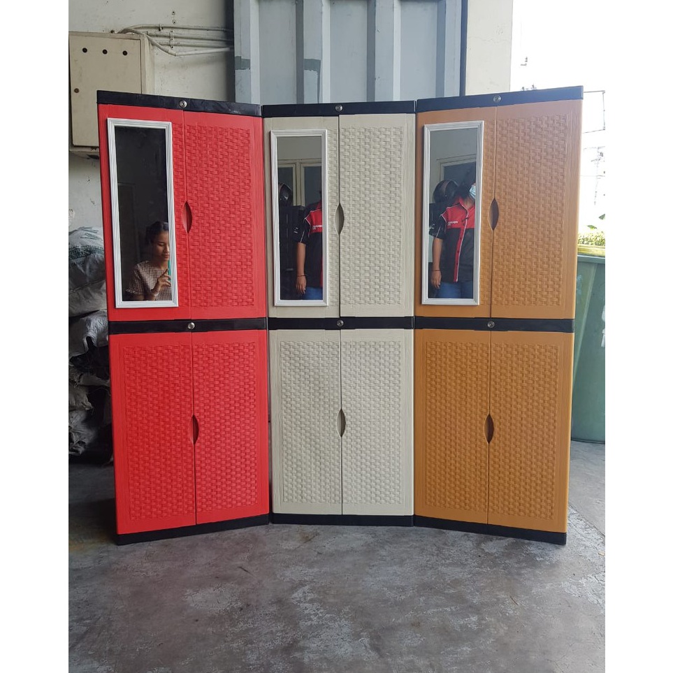 ← Lemari plastik pakaian / lemari pakaian /  laci plastik rak buku susun u Paling Dicari •.