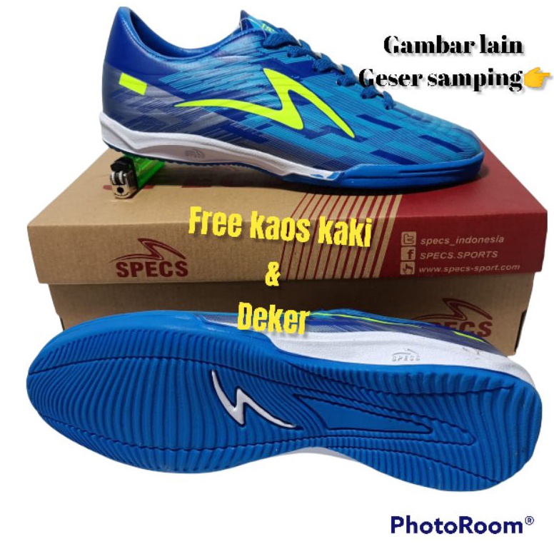 Trend Terbaru.. BEST SELLER SEPATU FUTSAL SPECS LIGHTSPEED II MK GRADE ORI