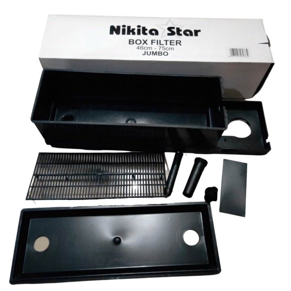 MURAH Nikita Star Box Filter Jumbo Box Filter Talang Aquarium BOX KOSONG AQUARIUM TOP FILTER AQUARIU