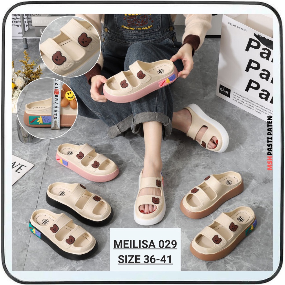 New Stock HYS 029 Sepatu Sandal Wanita Terbaru Sandal Jelly Import Wanita Sandal Korea