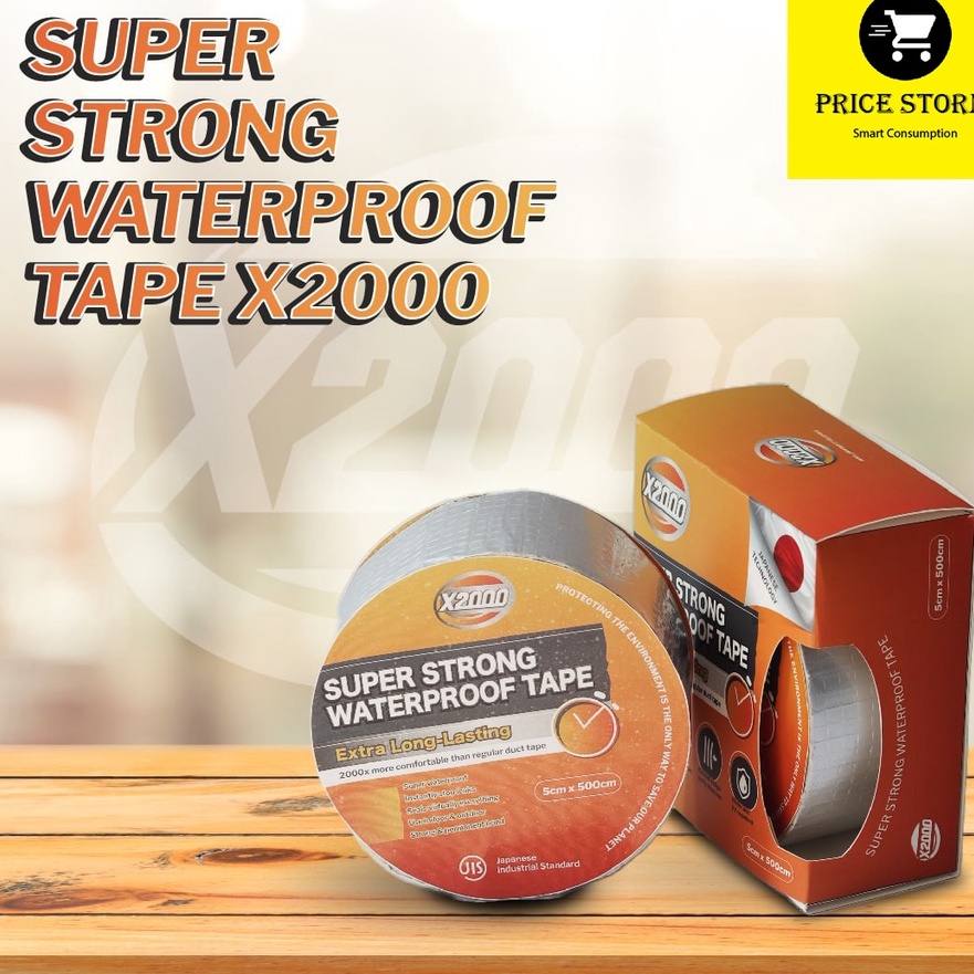 HOT SALE Super tape X2000 Termurah Di Pasaran/ Diskon Super/ Self Adhesive Waterproof/ Tape Super st