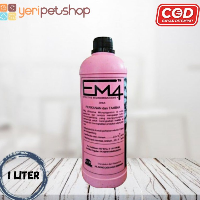 RECOMENDED Em4 Perikanan Dan Tambak Probiotik Ikan