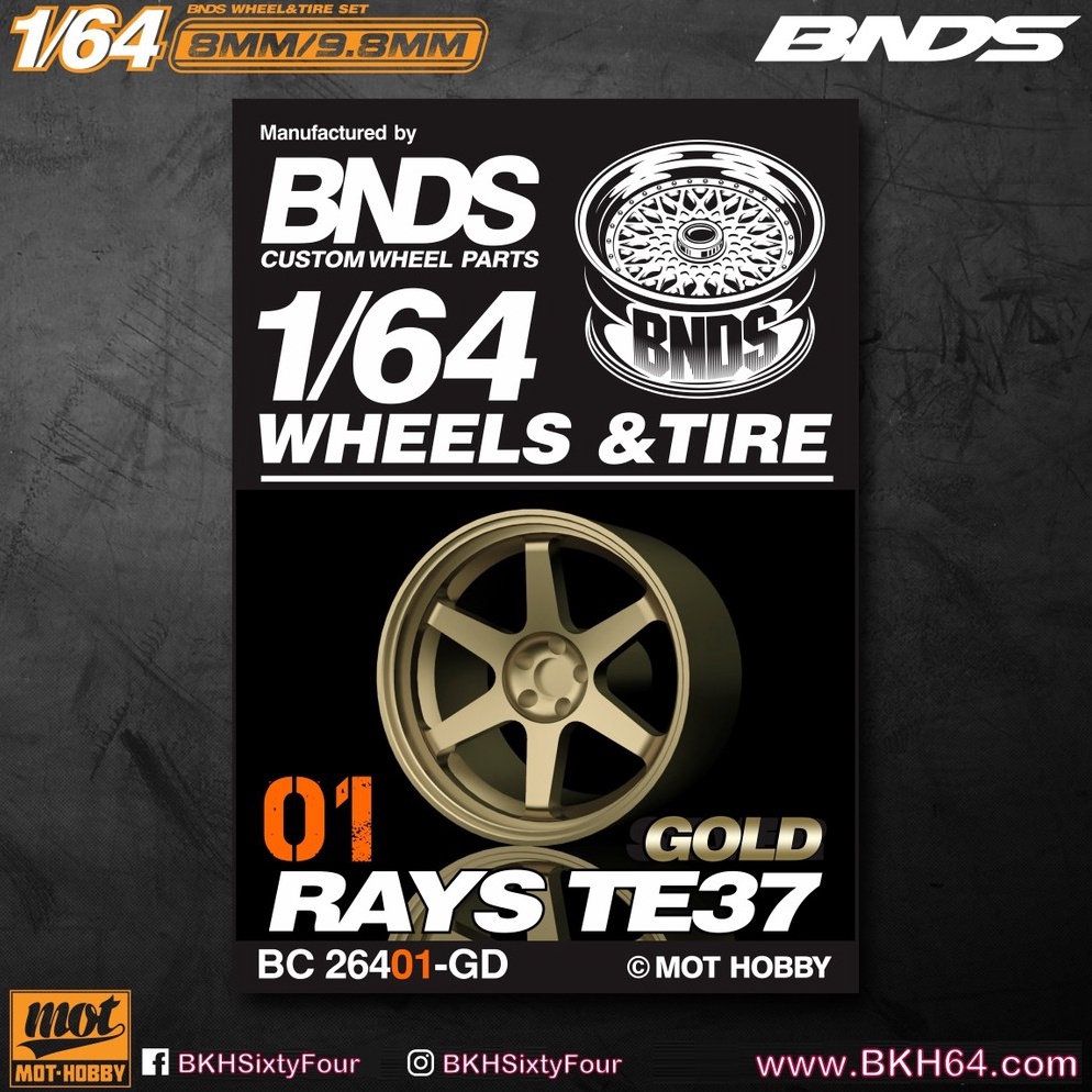 HARGA TERMURAAH Ban Karet BNDS PRO Edt 1GD 9.8mm LONG AXLE GOLD VHTF
