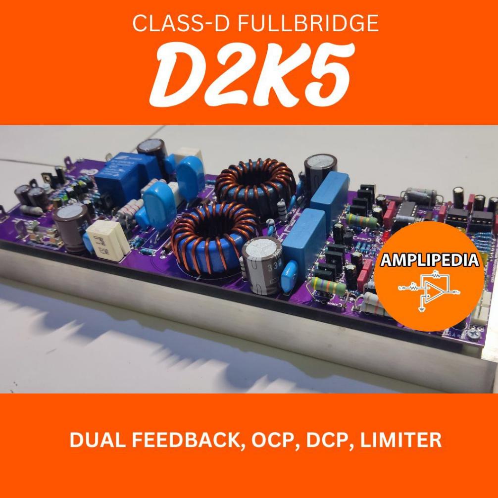Bayar ditempat Class-D fullbridge D2K5 full bridge 2K5 full fitur smgk1