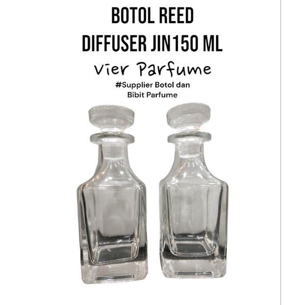 MURAH BANGET BOTOL REED DIFFUSER 150 ML / BOTOL BIBIT PARFUM (BOTOL JIN 150 ML)