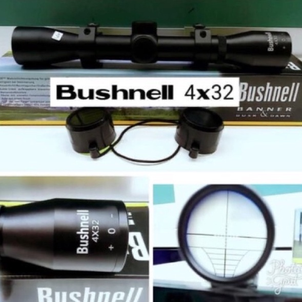 ➚ Telescope Bushnell 4x32 e Premium ✔.