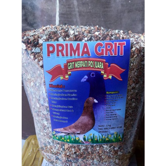 VIRAL Grit asinan burung merpati
