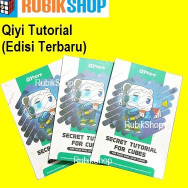￣ QIYI SECRET TUTORIAL BOOK / BUKU RUMUS RUBIK CFOP CROSS F2L OLL PLL s Murah Terkini.