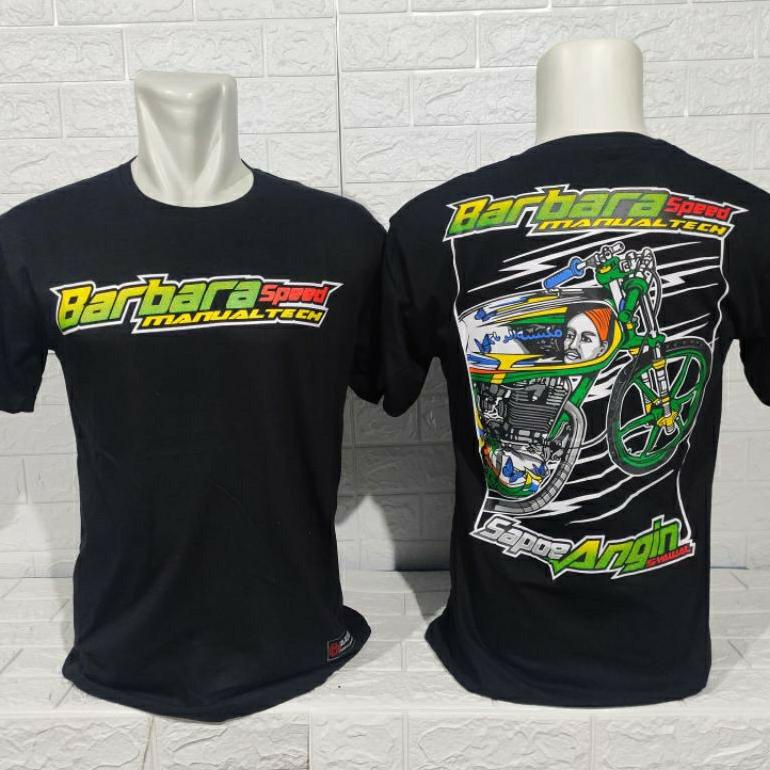 Terbaik (Cod) Kaos Herex Ceria Sohc Caption / Kaos Barbara Speed / Kaos Racing Wild Sapoeangin Honda
