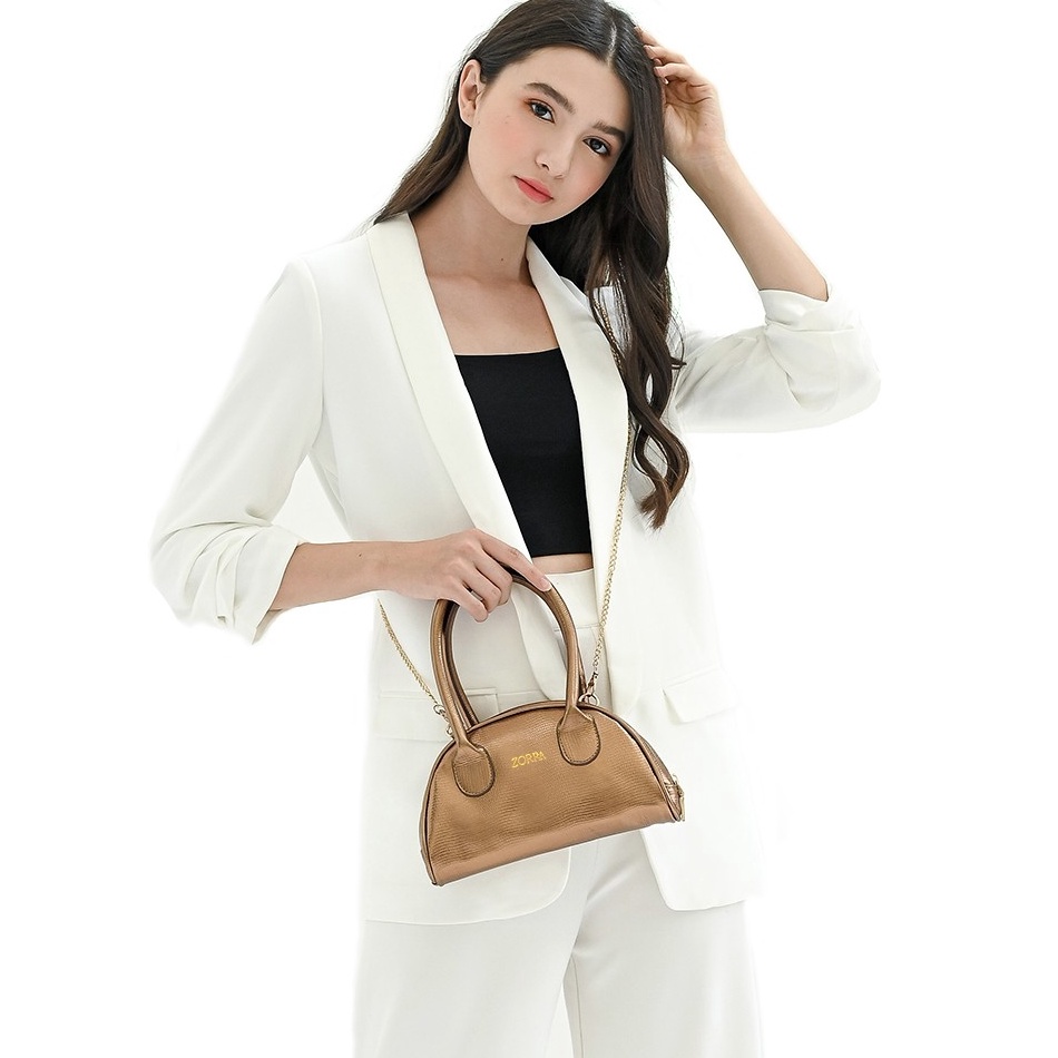 RECOMENDED Zorra - Lizzy Tas Selempang Mini Wanita Croco Rantai  Tas Mini Wanita Korean Style Tas Ji