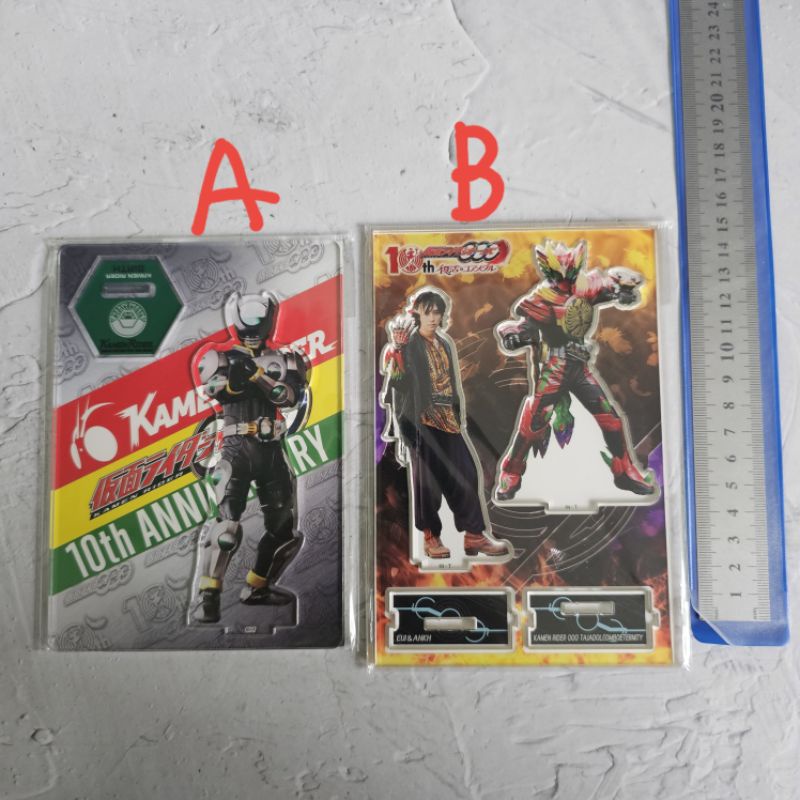 official merch kamen rider 000 acrylic stand tajadol eternity