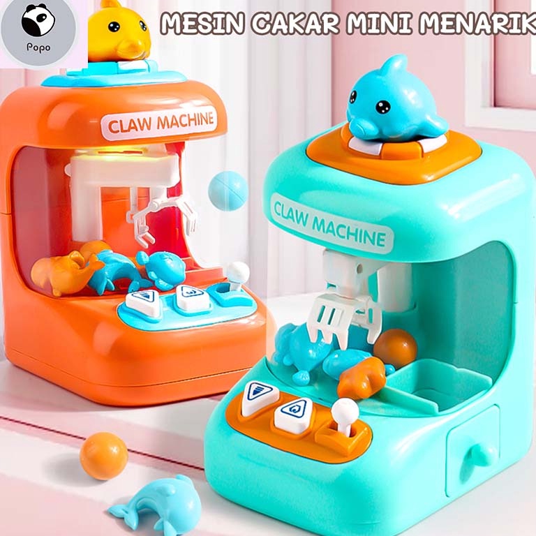 Terbaru Mainan Claw Machine Mini Mainan Capit Boneka Mesin Capit Boneka Doll Machine