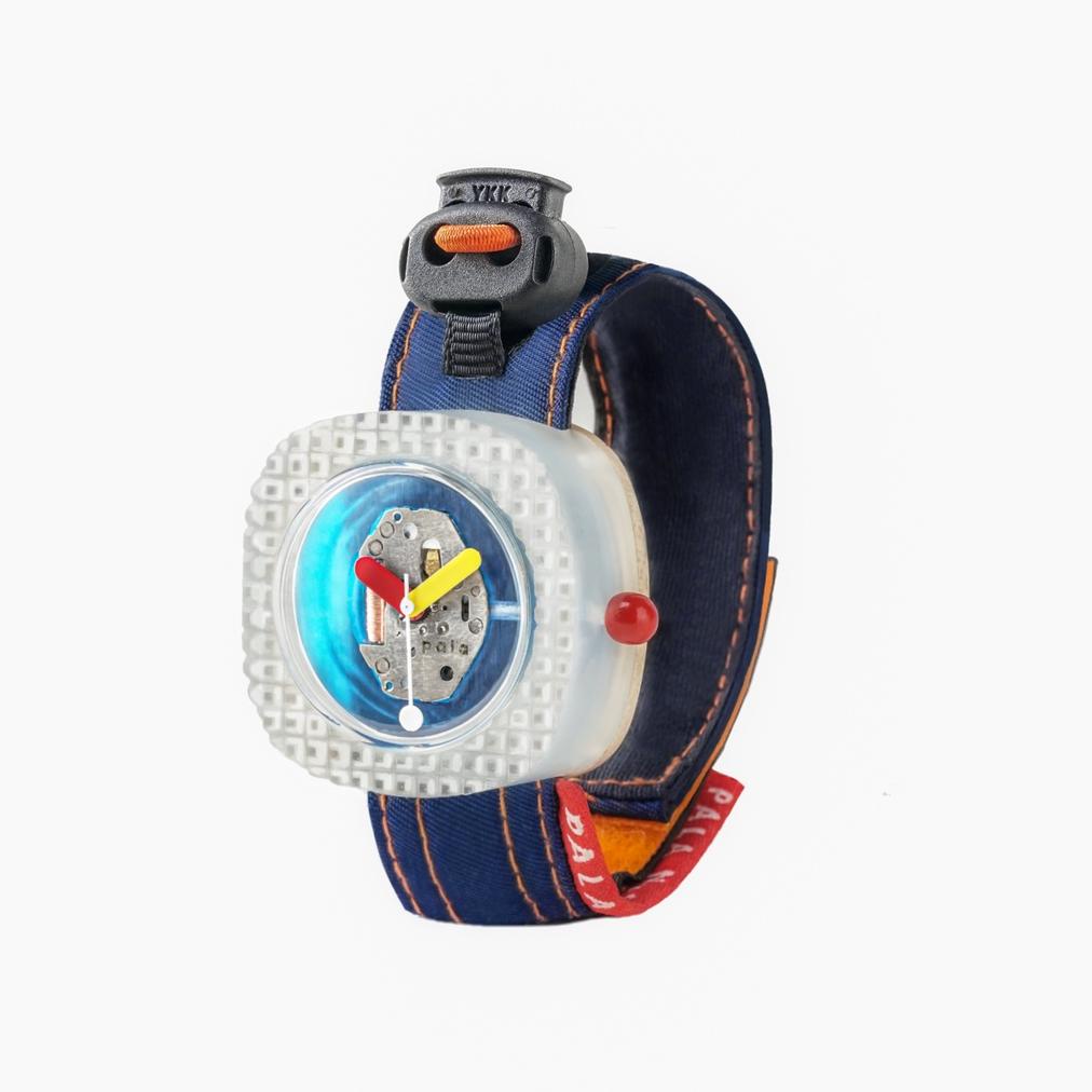 PREMIUM NO 1 PALA NUSANTARA UBUR JINGGA SAMUDRA 32MM JAM TANGAN UNISEX BIO RESIN murah