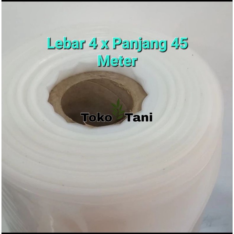 Plastik UV Lebar 4 x Panjang 45 Meter Ketebalan 200 Micron 14%