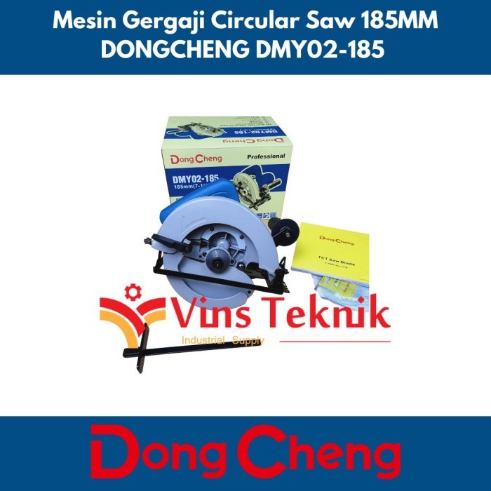Terlaris Dongcheng Dmy02-185 Mesin Gergaji Circular Saw 7Inch Dmy 02-185