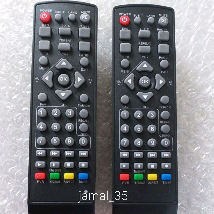 ➣✷✮ REMOTE REMOT STB WELHOME DVB T2 Terupdate