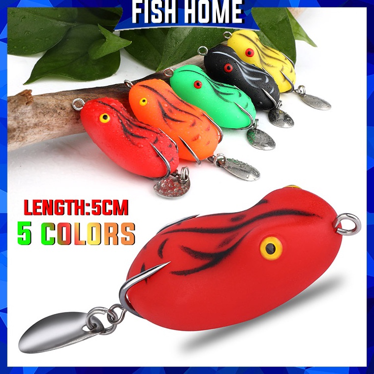 STOK TERBATAS Umpan Kodok Umpan Pancing Buatan Kail Pancing  Umpan Mancing Umpan Pancing Alat Pancin