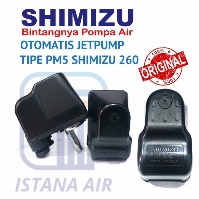 OTOMATIS POMPA AIR JETPUMP SHIMIZU 260 MODEL PM5 (ORIGINAL)