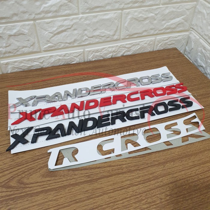 Emblem Kap Mitsubishi Xpander Cross Emblem Kap Mesin XpanderCross terlaris