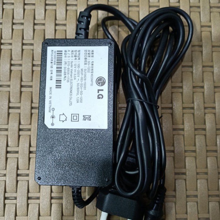5pcs adaptor 3a 12v LG korea