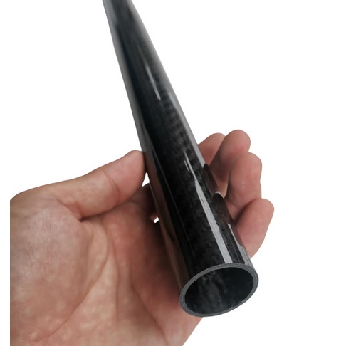 Bestseller 50Cm Carbon Tube Pipa Karbon Diameter Od 30Mm Id 26Mm 3K 30X26Mm Glosy