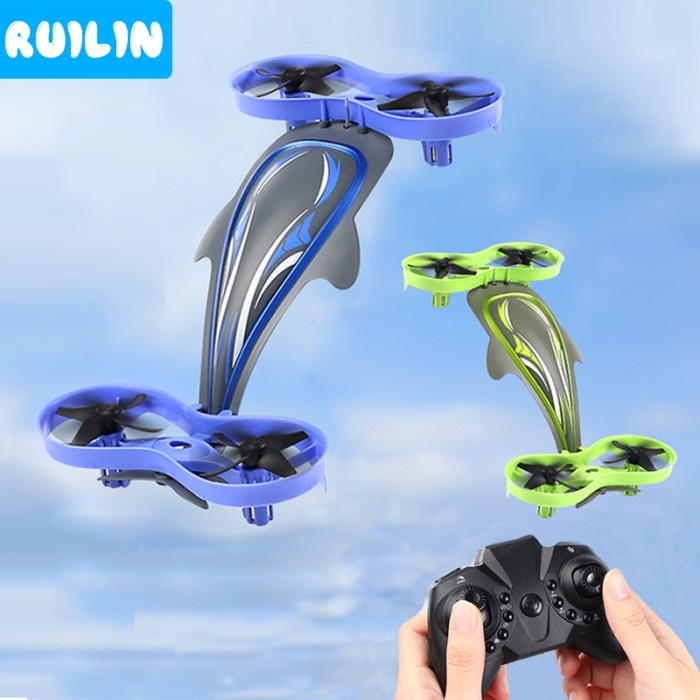 Bestseller Ruilin Mainan Pesawat Remote Control Rc Quadcopter Dolphin Tahan Air