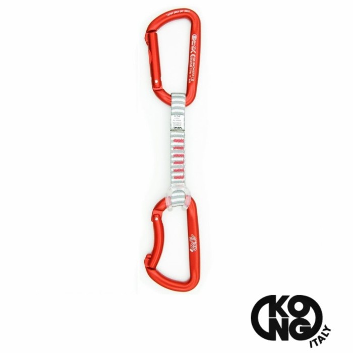 Terlaris Kong Trapper Anniversary Quickdraw Runner Sling Carabiner Climbing
