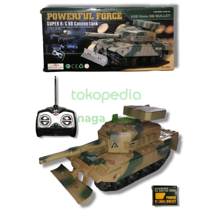 Bestseller Rc Tank Bisa Nembak / Mainan Remote Kontrol Tank