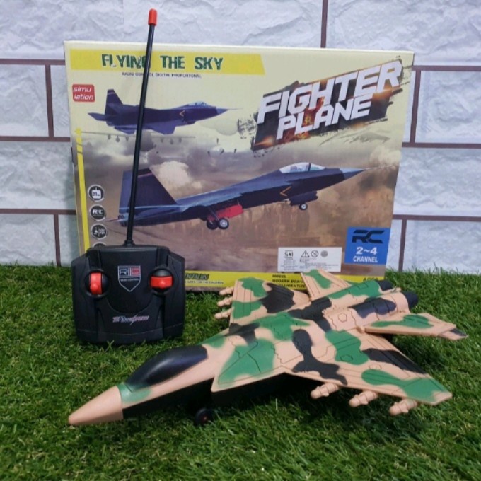 Bestseller Mainan Remot Control Rc Jet Tempur - Pesawat Jet Mig-25 Anak Edukatif